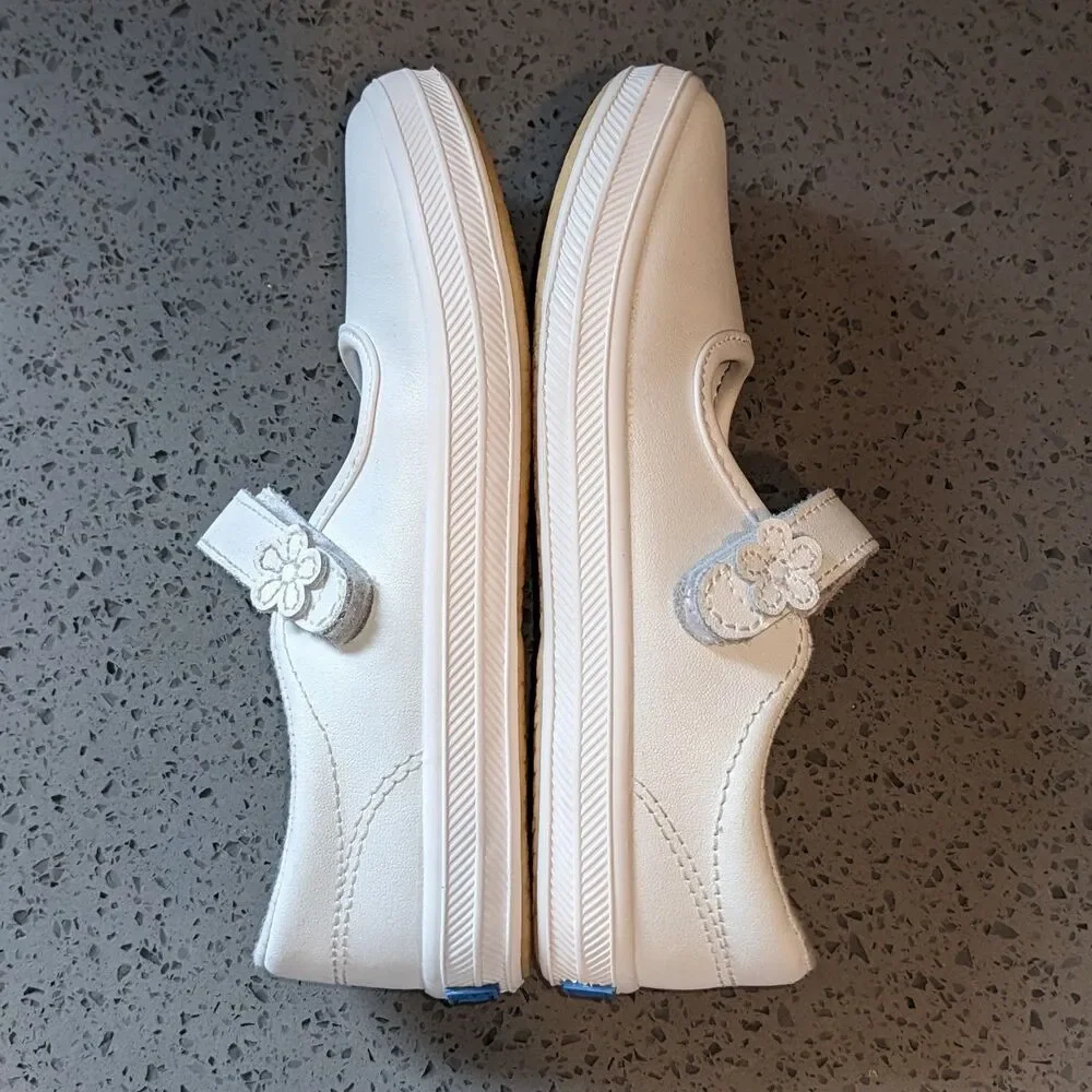 Keds Ella White Mary Jane Girls Size 11 Shoe Bundle